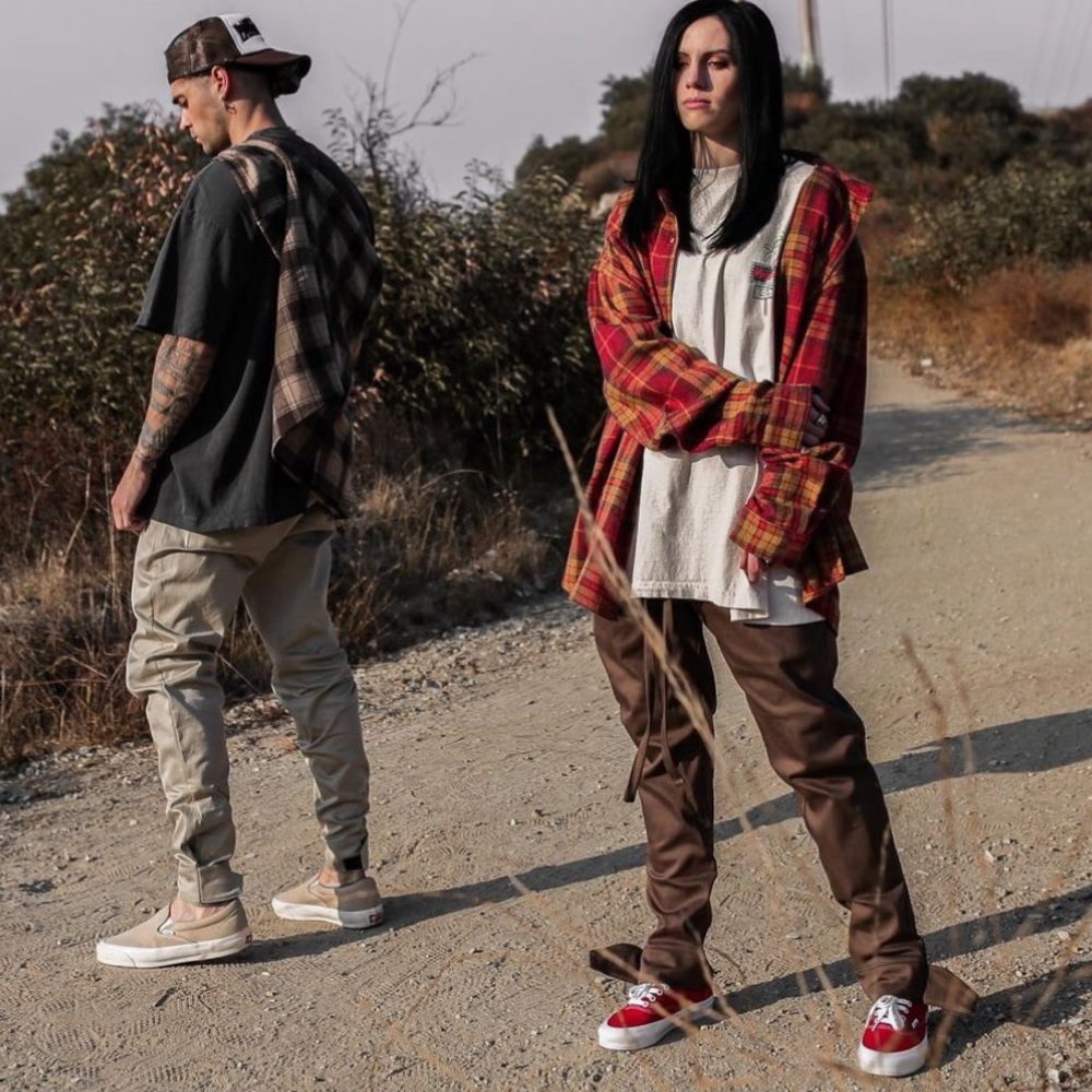 vicisstude khaki joggers